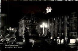 Graz/Steiermark - Graz, Hauptplatz Bei Nacht - Graz