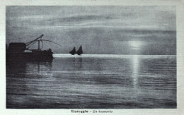 1917-Viareggio Un Tramonto Cartolina Viaggiata - Viareggio