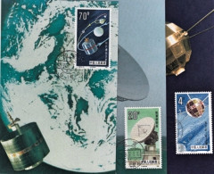 1986-Cina China T108, Scott 2020-25 Space Flight Maximum Cards - Lettres & Documents