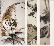 1986-Cina China HP5, Year Of The Tiger Postcards - Brieven En Documenten