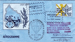 Vaticano-1979  Volo Con Mongolfiera "Sassone Blu" Riccione San Marino Per Riccio - Aéreo