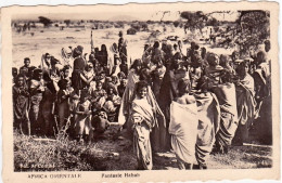 1937-Eritrea Cartolina Foto Dall'Africa Orientale "fantasie Habab" Diretta In It - Erythrée