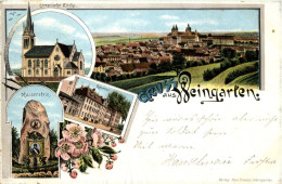 Gruss Aus Weingarten - Litho - Ravensburg