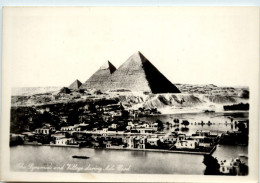 The Pyramids An Village During Nile Flood - Sonstige & Ohne Zuordnung