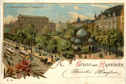 Gruss Aus Hannover - Litho - Hannover