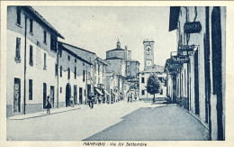 1930circa-Manerbio Brescia Via XX Settembre - Brescia