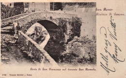 1904-San Remo Riviera Di Genova-Ponte Di San Francesco Sul Torrente San Romolo,c - Imperia