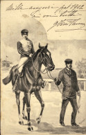 1906-"Fantino Cavallo E Addestratore In Parata" - Paardensport