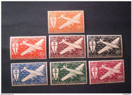 St PIERRE & MIQUELON 1942 SERIES DE LONDRES PERF 14 1/2 X 14 MNL - Ungebraucht