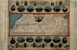 Port Said - Plan Of The Suez Canal - Port Said