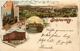 Gruss Aus Schleswig - Litho - Schleswig