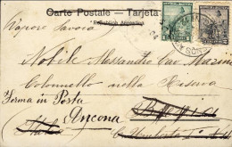 1904-Argentina Cartolina "Pabellon Des Los Lagos"diretta In Italia A Brescia E R - Other & Unclassified