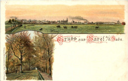 Gruss Aus Barel Bei Stade - Litho - Stade