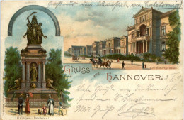 Gruss Aus Hannover - Litho - Hannover