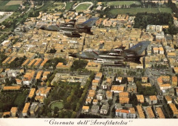 1996-cartolina Illustrata Velivoli Tornado Su Fiorenzuola D'Arda Per La Giornata - Airmail