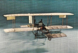 1973-cartolina Illustrata Modello Del Biplano Di Aristotele Facciolli, Cachet Mi - Correo Aéreo