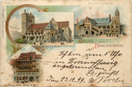 Gruss Aus Braunschweig - Litho - Braunschweig