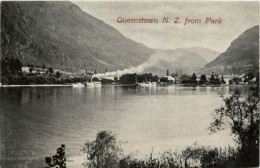 Queenstown From Park - New Zealand