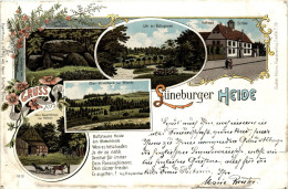 Gruss Aus Der Lüneberger Heide - Soltau Lith - Litho - Soltau