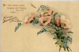 Neujahr - Blumen - Neujahr