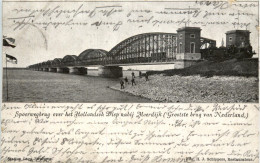 Spoorwegbrug Over Het Hollandsch Diep Nabij Moerdijk - Sonstige & Ohne Zuordnung