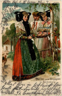 Tracht Bückeburg - Litho - Bueckeburg