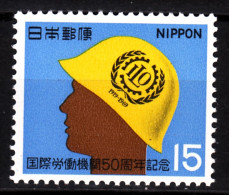 JAPAN 1969 International Labor Organization - 50 Years. ILO / UNO, MNH - ILO