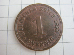 Germany 1 Pfennig 1893 A - 1 Pfennig