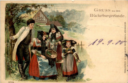 Gruss Aus Dem Bückeburgerlande - Litho - Bueckeburg