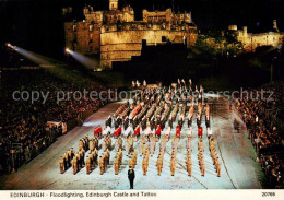 73847369 Edinburgh  Scotland UK Floodlighting Edinburgh Castle And Tattoo  - Sonstige & Ohne Zuordnung