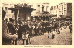 Gefangene Engländer Und Franzosen - Oorlog 1914-18