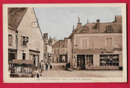 AD58 18 CHER  LES AIX D'ANGILLON RUE DU COMMERCE - Les Aix-d'Angillon