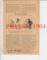 2 Vues 1904 Humour Le Basque à Dévidoir Hixe Boulaine Généalogie - Ohne Zuordnung