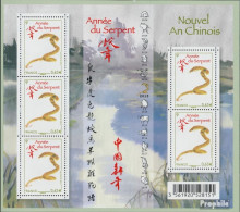 Frankreich 5480Klb Kleinbogen (kompl.Ausg.) Postfrisch 2013 Chinesisches Neujahr - Unused Stamps