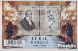 Frankreich Block212 (kompl.Ausg.) Postfrisch 2012 Der Maskenball - Unused Stamps