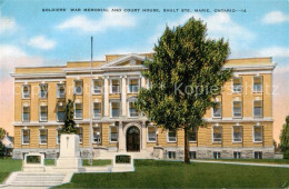 73798100 Sault Ste. Marie Soldiers War Memorial And Court House Sault Ste. Marie - Ohne Zuordnung