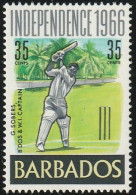 THEMATIC SPORT:  G. SOBERS, TEST CRICKETER   -   BARBADOS - Cricket