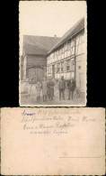 Foto  Familie Vor Fachwerkhaus 1928 Privatfoto - To Identify