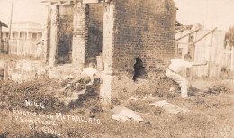 Mexique - VERACRUZ - Révolution Mexicaine 1914 - Occupation Américaine - Efectos De Un Metrallazo - Carte-Photo F. Perez - Mexique