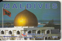 MALDIVES ISL.(GPT) - The Grand Friday Mosque, CN : 202MLDD/B, Used - Maldiven