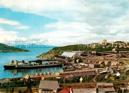 73777037 Narvik Norway View Of The Ore Loading Pier  - Norvegia