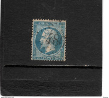 FRANCE 1853 NAPOLEON III Yvert  22 Oblitéré Gros Chiffre 486 BLAIN CREVON Cote : 10 Euros - 1862 Napoleon III