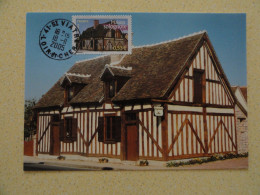 CARTE MAXIMUM CARD MAISON SOLOGNOTE OBL ORD ST VIATRE LOIR ET CHER FRANCE - Andere & Zonder Classificatie