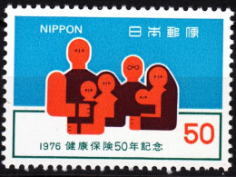 JAPAN 1976 State Health Insurance Centenary, MNH - Medicine