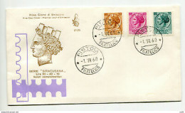 Italia FDC Venetia 1960 Siracusana  Non Viaggiata - FDC