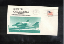 USA 1979 Space / Weltraum Space Shuttle Columbia Arrives At KSC Interesting Cover - USA