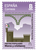 ESPAÑA SPAIN ESPAGNE SPANIEN 2024 -  FIESTAS POPULARES - MOROS Y CRISTIANOS - ALCOY (ALICANTE) - NUEVO MNH - Ungebraucht