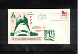 USA 1979 Space / Weltraum Space Shuttle Enterprise Arrives At KSC Interesting Cover - Estados Unidos