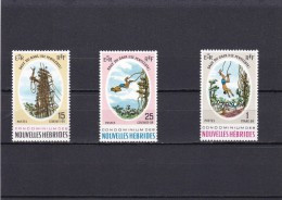 Nueva Hebrides Nº 286 Al 288 - Unused Stamps