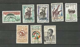 NIGER N°100A à 103, 106, 109, 110, 112 Cote 4.10€ - Níger (1960-...)